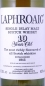 Preview: Laphroaig 10 Years Bourbon Casks Vintage 1980s Pre Warrant Islay Single Malt Scotch Whisky German Import 43,0%