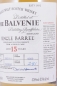 Preview: Balvenie 1995 15 Years Oak Cask No. 9369 Single Barrel Highland Single Malt Scotch Whisky 47,8%