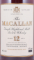 Preview: Macallan 12 Years Sherry Wood Golden Screw Cap Highland Single Malt Scotch Whisky 43,0% 1,0 Liter