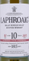 Preview: Laphroaig 10 Years Cask Strength Batch 007 Release 2015 Islay Single Malt Scotch Whisky 56,3%