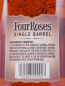 Preview: Four Roses Single Barrel No. 54-1A Kentucky Straight Bourbon Whiskey 50.0%