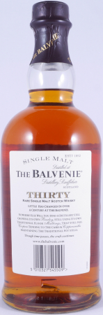 Balvenie Thirty 30 Years Release 2006 Bourbon Casks and Oloroso Sherry Butts Highland Single Malt Scotch Whisky 47.3%