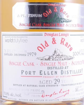 Port Ellen 1979 29 Years Oak Cask Douglas Laing Old and Rare Platinum Edition Single Cask Islay Single Malt Scotch Whisky 53,8%