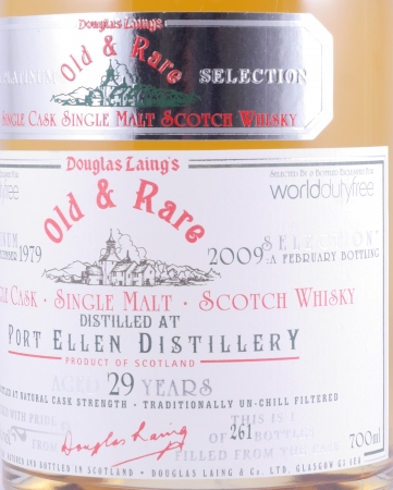 Port Ellen 1979 29 Years Oak Cask Douglas Laing Old and Rare Platinum Edition Single Cask Islay Single Malt Scotch Whisky 53,8%