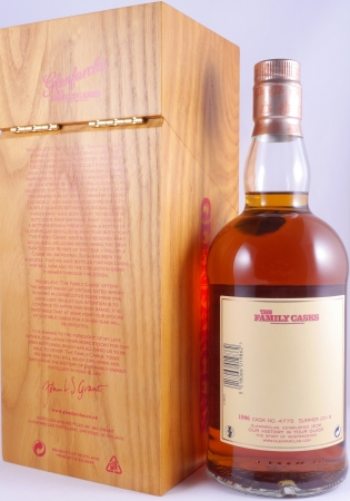 Glenfarclas 1986 32 Years The Family Casks Refill Sherry Butt Cask No. 4775 Highland Single Malt Scotch Whisky 47.7%