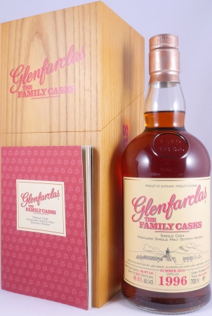 Glenfarclas 1996 22 Years The Family Casks First Fill Sherry Butt Cask No. 1499 Highland Single Malt Scotch Whisky 46,8%