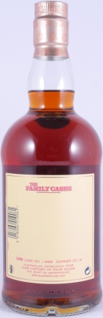 Glenfarclas 1996 22 Years The Family Casks First Fill Sherry Butt Cask No. 1499 Highland Single Malt Scotch Whisky 46,8%