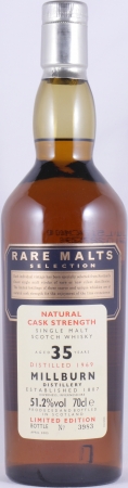 Millburn 1969 35 Years Diageo Rare Malts Selection Limited Edition Highland Single Malt Scotch Whisky Cask Strength 51,2%