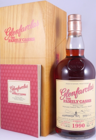 Glenfarclas 1990 28 Years The Family Casks 1st Fill Sherry Butt Cask No. 9468 Highland Single Malt Scotch Whisky 57.1%