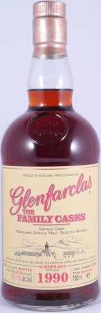 Glenfarclas 1990 28 Years The Family Casks First Fill Sherry Butt Cask No. 9468 Highland Single Malt Scotch Whisky 57,1%