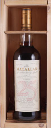 Macallan 1968 25 Years Sherry Oak The Anniversary Malt Special Bottling Highland Single Malt Scotch Whisky 43.0%