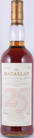 Macallan 1968 25 Years Sherry Oak The Anniversary Malt Special Bottling Highland Single Malt Scotch Whisky 43.0%