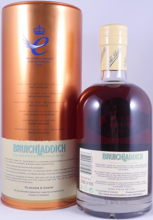 Bruichladdich 1986 20 Years Sherry Butt Cask No. 2 Special Exclusive Limited Release Islay Single Malt Scotch Whisky 54.9%