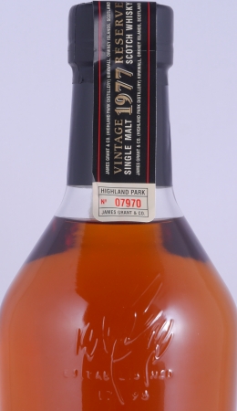 Highland Park Vintage 1977 21 Years Bicentenary Reserve Orkney Islands Single Malt Scotch Whisky 40.0%