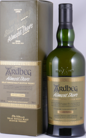 Ardbeg 1998-2007 Almost There 3rd Release Committee Approved Islay Single Malt Scotch Whisky Cask Strength 54.1%