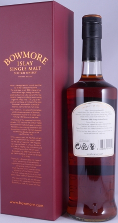 Bowmore 1992 16 Years Limousin Bordeaux Wine Cask Limited Release Islay Single Malt Scotch Whisky Cask Strength 53,5%