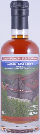 Caroni 1998 20 Years Batch 1 That Boutique-Y Rum Company Traditional Column Trinidad Rum 53.7%