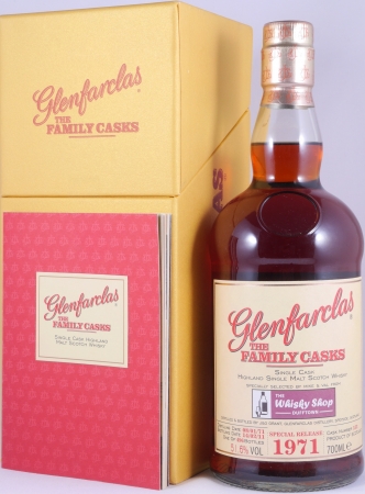 Glenfarclas 1971 40 Years The Family Casks Special Release First Fill Sherry Cask No. 152 Highland Single Malt Scotch Whisky 56,1%