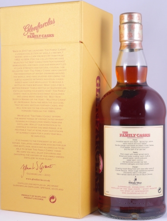 Glenfarclas 1971 40 Years The Family Casks Special Release First Fill Sherry Cask No. 152 Highland Single Malt Scotch Whisky 56,1%