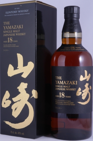 Yamazaki 18 Years New Release Japanese Single Malt Whisky 43.0%