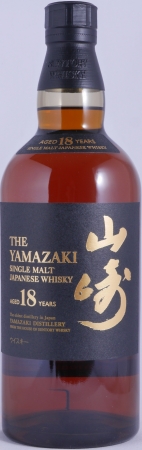 Yamazaki 18 Years New Release Japanese Single Malt Whisky 43.0%