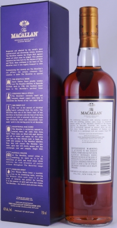 Macallan 1995 18 Years Sherry Oak Highland Single Malt Scotch Whisky 750ml Remy Cointreau NY 43.0%