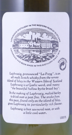 Laphroaig 10 Years Bourbon Casks Vintage 1980s Pre Warrant Islay Single Malt Scotch Whisky German Import 43,0%