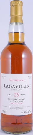 Lagavulin 1990 25 Years Oak Cask No. 4394 The Syndicates Murry McDavid Islay Single Malt Scotch Whisky Cask Strength 44.0%