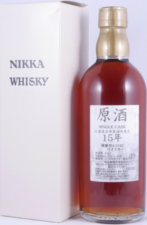 Nikka Yoichi 15 Years Genshu Sherry Single Cask No. 412162 Japan Single Malt Whisky Cask Strength 61,0%