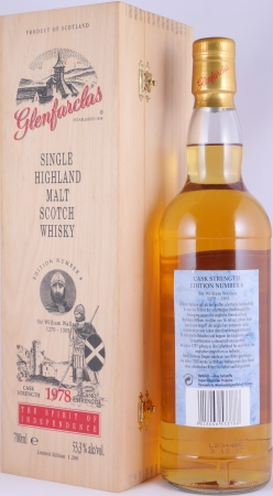 Glenfarclas 1978 24 Years Sherry Casks Edition No. 8 Sir William Wallace Highland Single Malt Scotch Whisky Cask Strength 53,3%