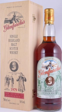 Glenfarclas 1979 23 Years Sherry Casks Edition No. 9 Alexander Graham Bell Highland Single Malt Scotch Whisky Cask Strength 54,0%