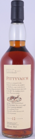 Pittyvaich 12 Years Flora and Fauna Speyside Single Malt Scotch Whisky 43.0%