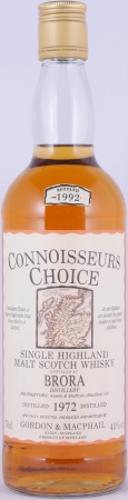 Brora 1972 20 Years Gordon and MacPhail Connoisseurs Choice Screw Cap Highland Single Malt Scotch Whisky 40.0%