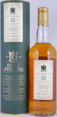 Port Ellen 1975 22 Years Hart Brothers Rare Vintage Finest Collection Islay Single Malt Scotch Whisky 43.0%