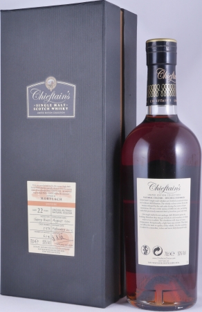 Mortlach 1990 22 Years Sherry Butt Cask No. 5159 Chieftains Choice Speyside Single Malt Scotch Whisky 50,0%