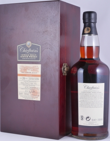 The Cigar Malt 1993 20 Years Oloroso Sherry Butt Cask No. 3590 Chieftains Choice Speyside Single Malt Scotch Whisky 51.8%