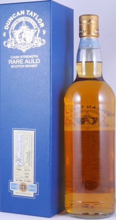 Highland Park 1986 21 Years Oak Cask No. 2252 Duncan Taylor Cask Strength Rare Auld Edition Orkney Single Malt Scotch Whisky 55.7%