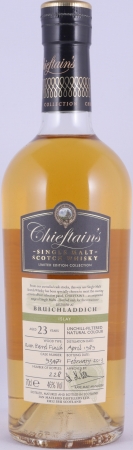 Bruichladdich 1989 23 Years Rum Barrel Finish Cask No. 93471 Ian McLeod Chieftains Choice Single Malt Scotch Whisky 46,0%