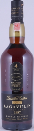 Lagavulin 1987 16 Years Distillers Edition 2003 Special Release lgv.4/491 Islay Single Malt Scotch Whisky 43,0%