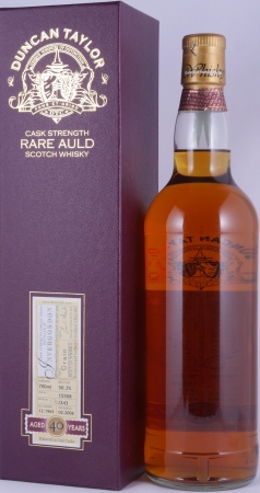 Invergordon 1965 40 Years Oak Cask No. 15508 Duncan Taylor Cask Strength Rare Auld Highland Single Grain Scotch Whisky 50.3%