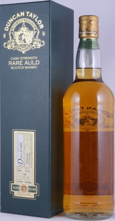 Dallas Dhu 1981 27 Years Oak Cask No. 428 Duncan Taylor Cask Strength Rare Auld Edition Speyside Single Malt Scotch Whisky 53,7%