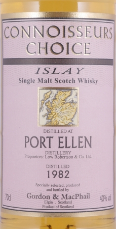 Port Ellen 1982 24 Years Refill Sherry Butts Gordon and MacPhail Connoisseurs Choice Single Malt Scotch Whisky 40.0%