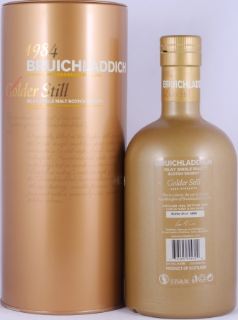 Bruichladdich 1984 23 Years Golder Still 3rd Release Bourbon Squat Hogsheads Islay Single Malt Scotch Whisky 51,0%