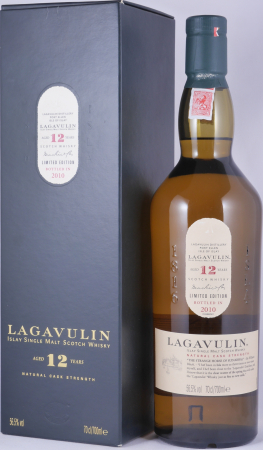 Lagavulin 1998 12 Years 10th Special Release 2010 Limited Edition Islay Single Malt Scotch Whisky Cask Strength 56,5%