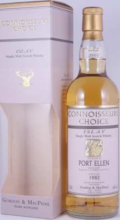 Port Ellen 1982 19 Years Gordon und MacPhail Connoisseurs Choice Islay Single Malt Scotch Whisky 40,0%