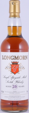 Longmorn 25 Years Release 2004 Gordon und MacPhail Licensed Bottling Speyside Single Malt Scotch Whisky 40,0%