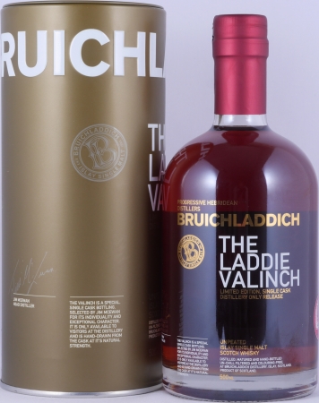 Bruichladdich 1991 24 Years Bourbon/Fine French Oak Cask No. 034 The Laddie Crew Valinch No. 18 David Hope JNR Islay Single Malt Scotch Whisky 46,9%