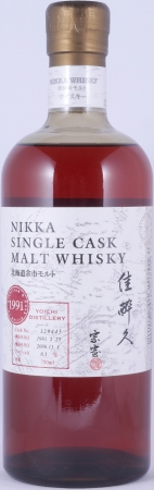 Nikka Yoichi 1991 15 Years Sherry Cask No. 129445 Japanese Single Malt Whisky Cask Strength 63.0%