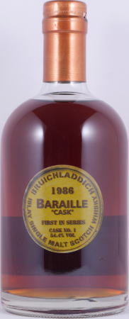 Bruichladdich 1986 17 Years Baraille Eilean Mo Chridhe Fresh Sherry Cask No. 1 Islay Single Malt Scotch Whisky Cask Strength 54,4%