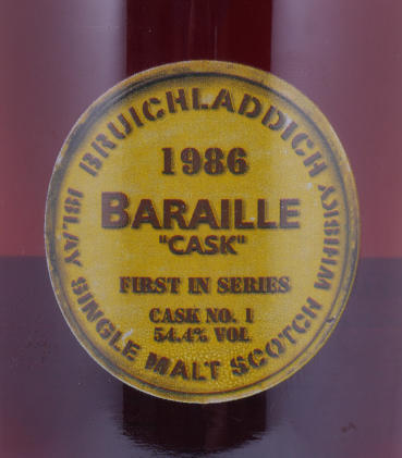 Bruichladdich 1986 17 Years Baraille Eilean Mo Chridhe Fresh Sherry Cask No. 1 Islay Single Malt Scotch Whisky Cask Strength 54,4%